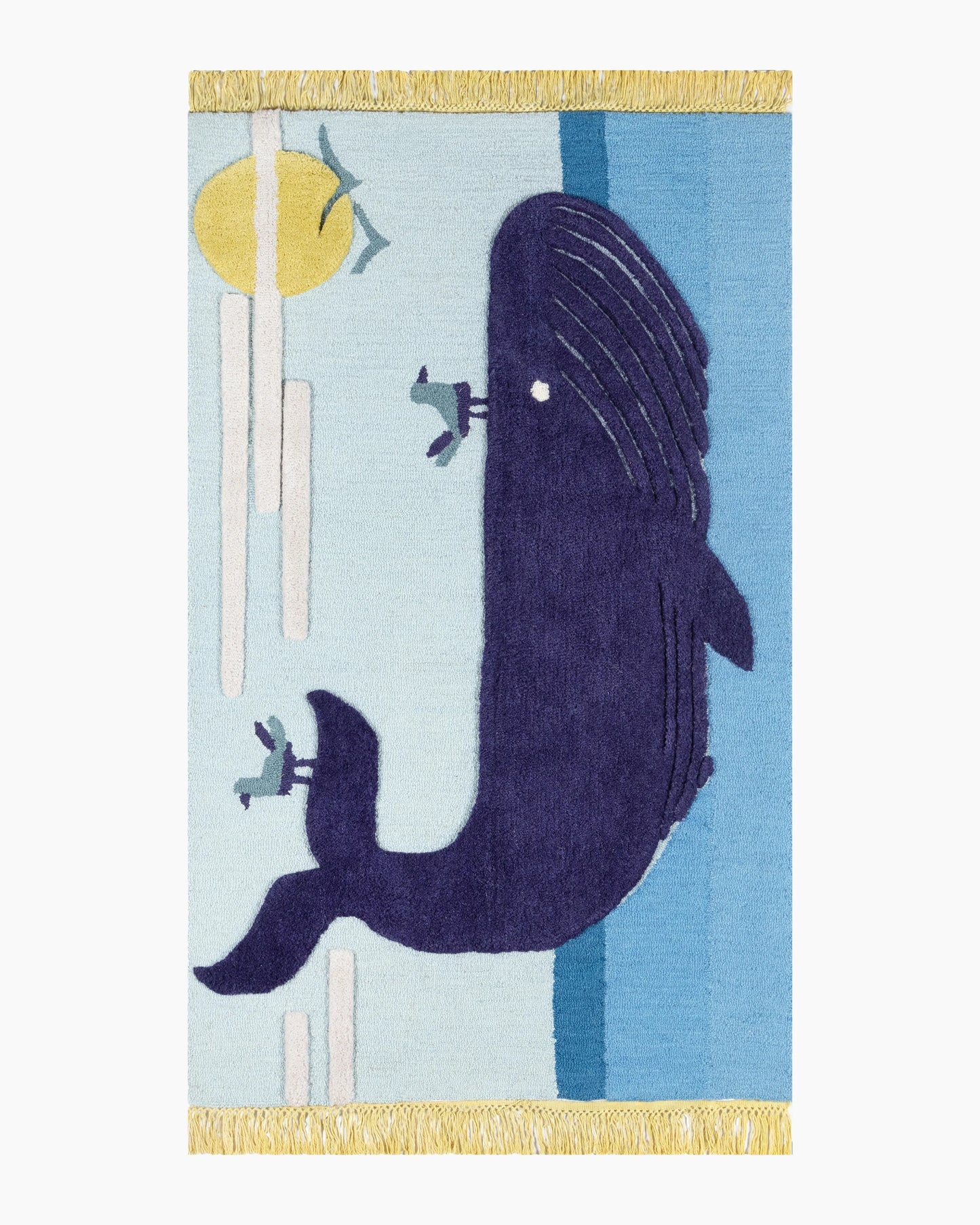 Playful Animals Hand-Tufted Wool Rug - 3' x 5' / Bear