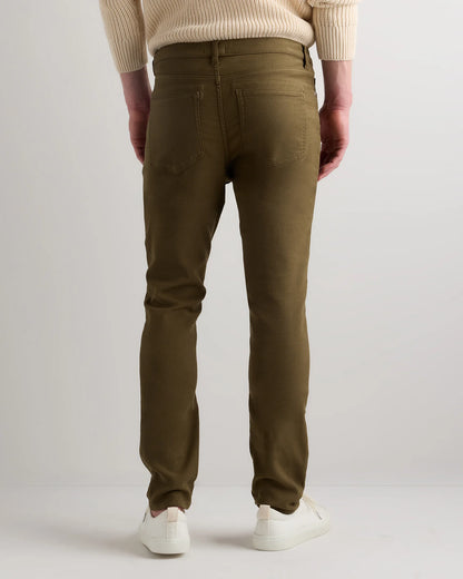 French Terry 5-Pocket Pants - Slim - 30X30 / Bayberry Olive