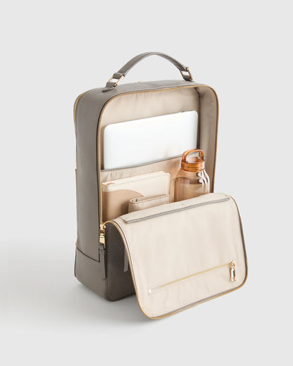 Marlow Laptop Backpack - One Size / Soft Ivory