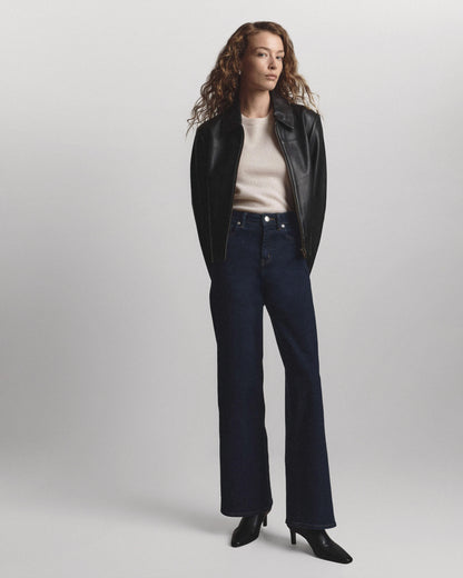 Bella Stretch Wide Leg Jeans - 24 / Frosted Blue