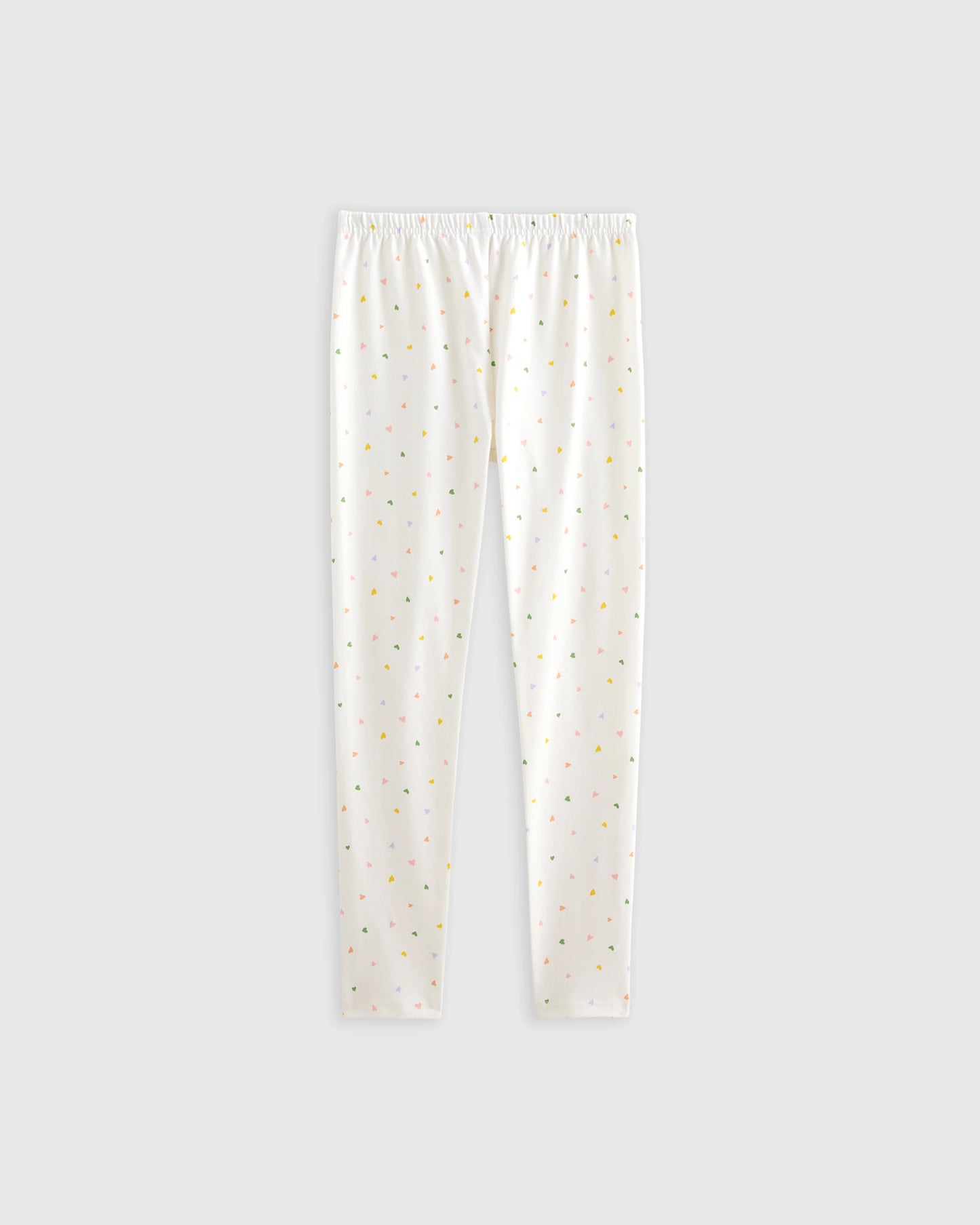 Organic Cotton Leggings - 2T / Red