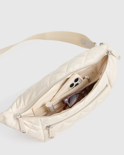 Transit Quilted Sling Bag - One Size / Black