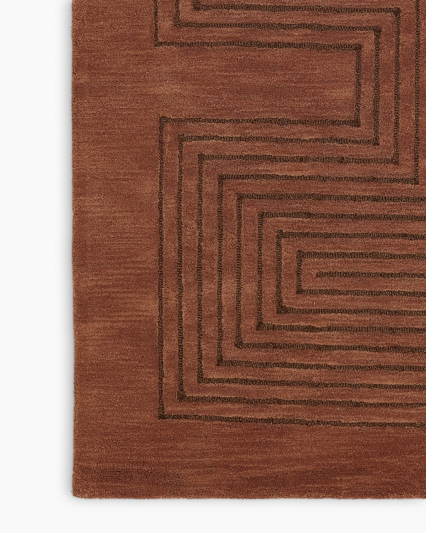 Langdon Hand-Tufted Wool Rug - 3'6" x 5'6" / Beige