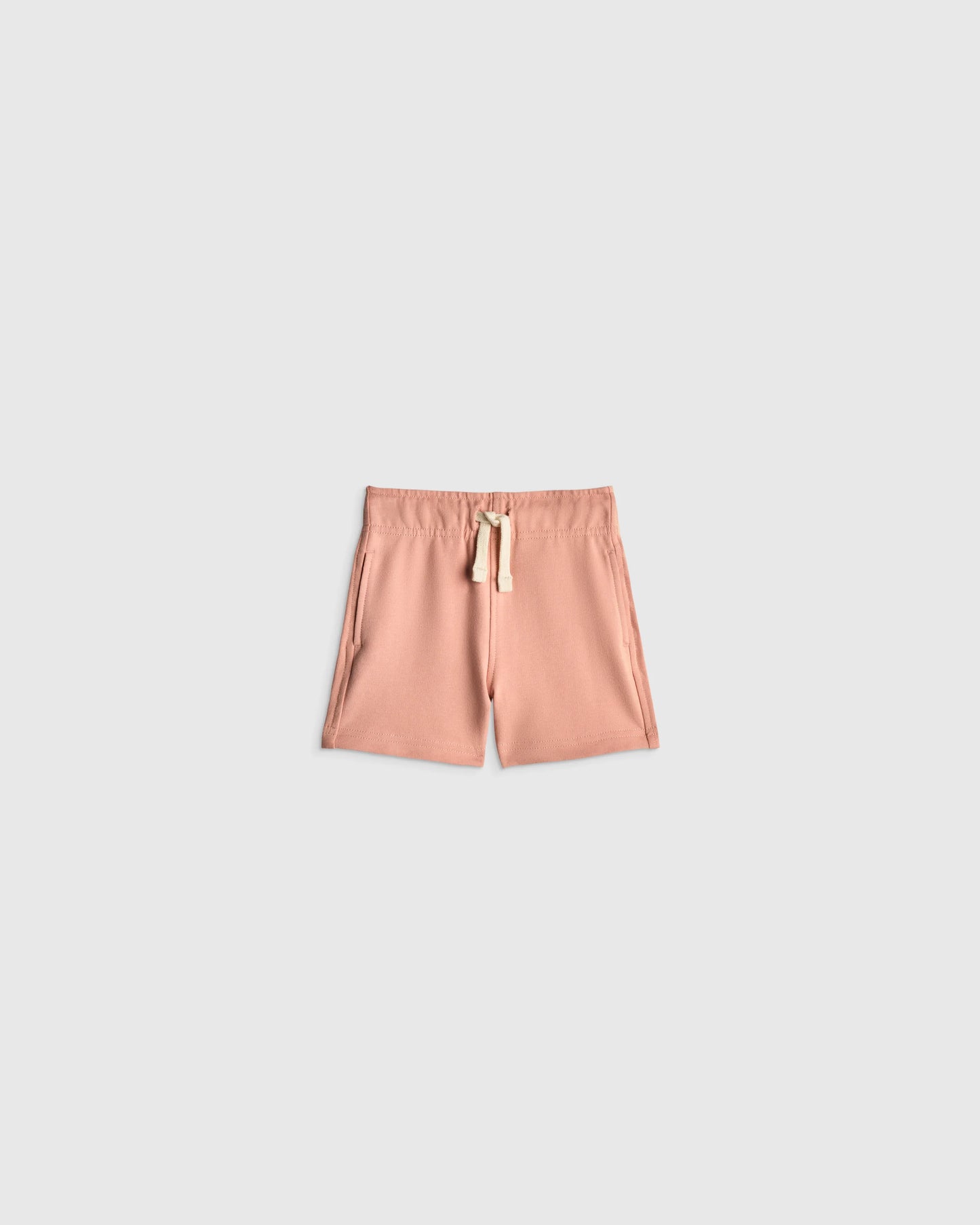 Organic Cotton French Terry Short - 3-6M / Heather Grey