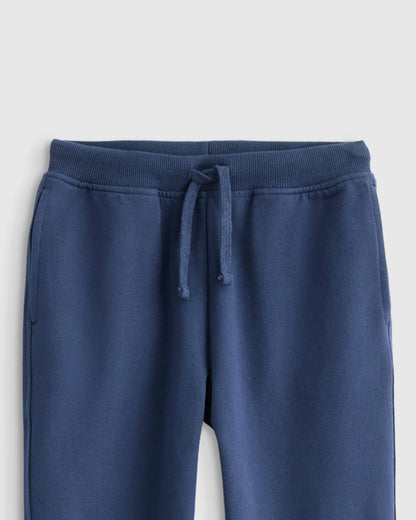 Organic Cotton French Terry Joggers - 2T / Blue Stars