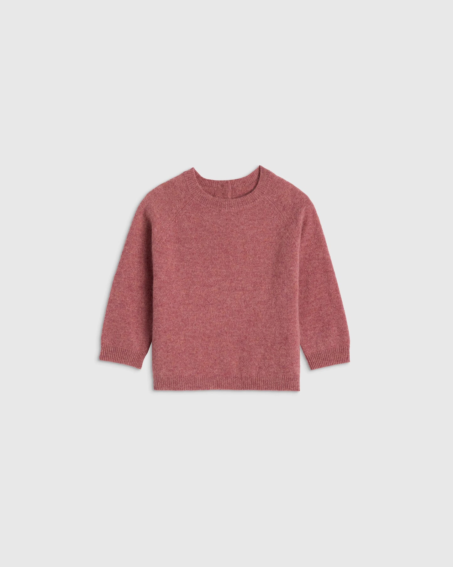 Washable Cashmere Crewneck Sweater - 0-3M / Varsity Red