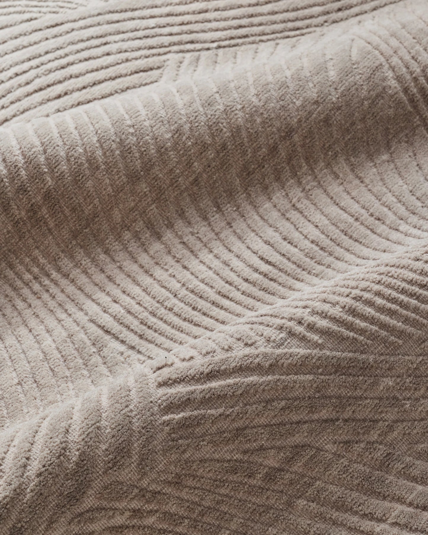 Windsor Hand-Loomed Wool Rug - 5' x 8' / Mushroom