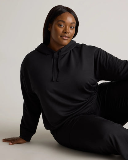 SuperSoft Fleece Pullover Hoodie - 1X / Dried Fig
