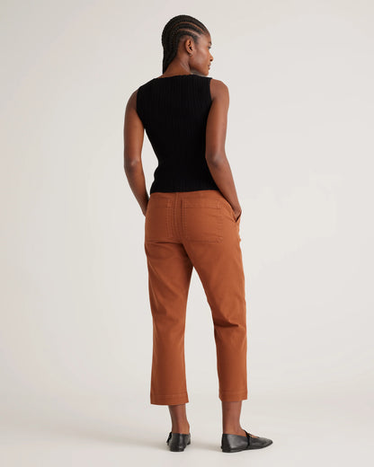 Cotton Cashmere Ribbed Tank - XS / Heather Oatmeal