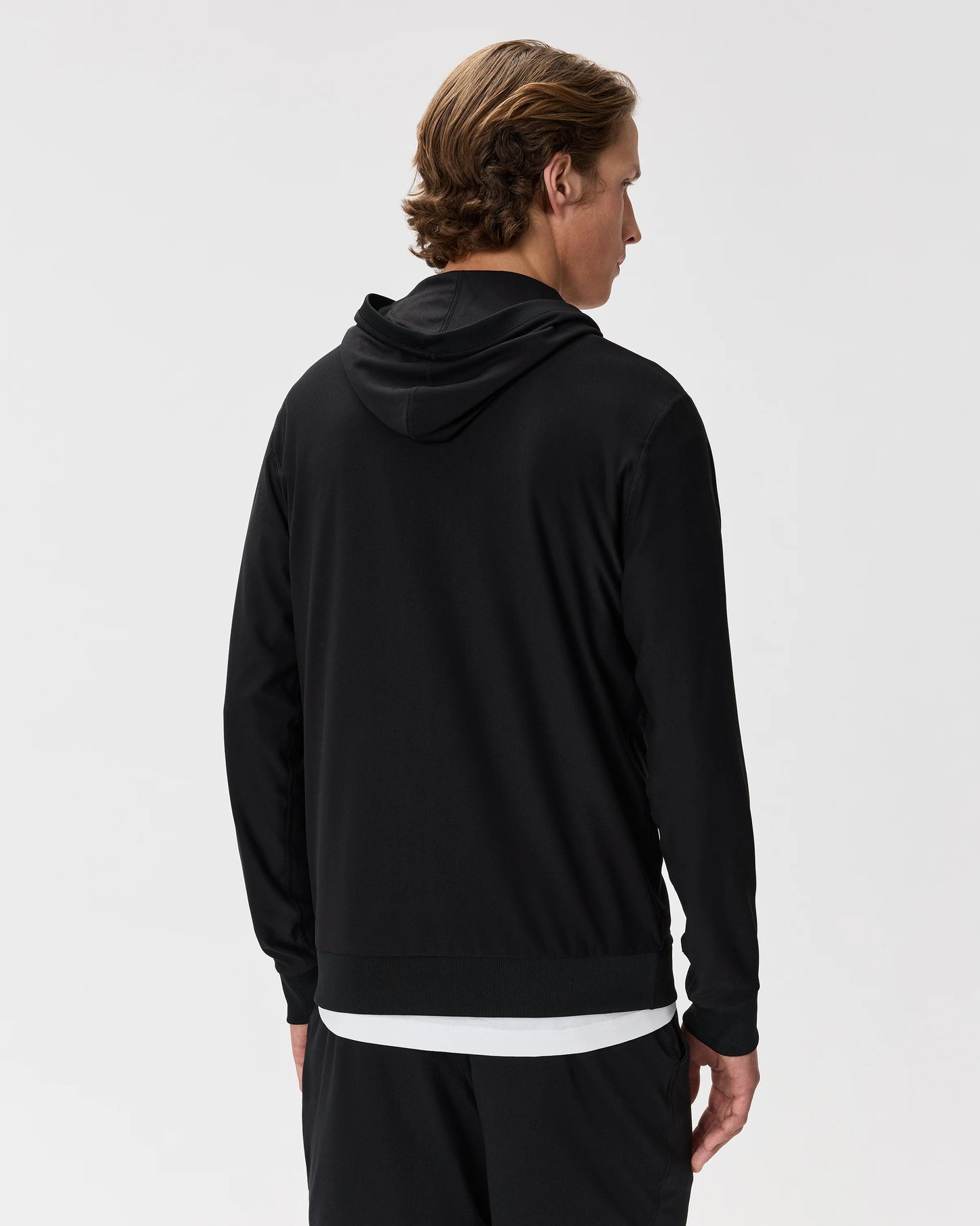Flowknit Performance Full-Zip Chest Pocket Hoodie - XS / Heather Deep Navy