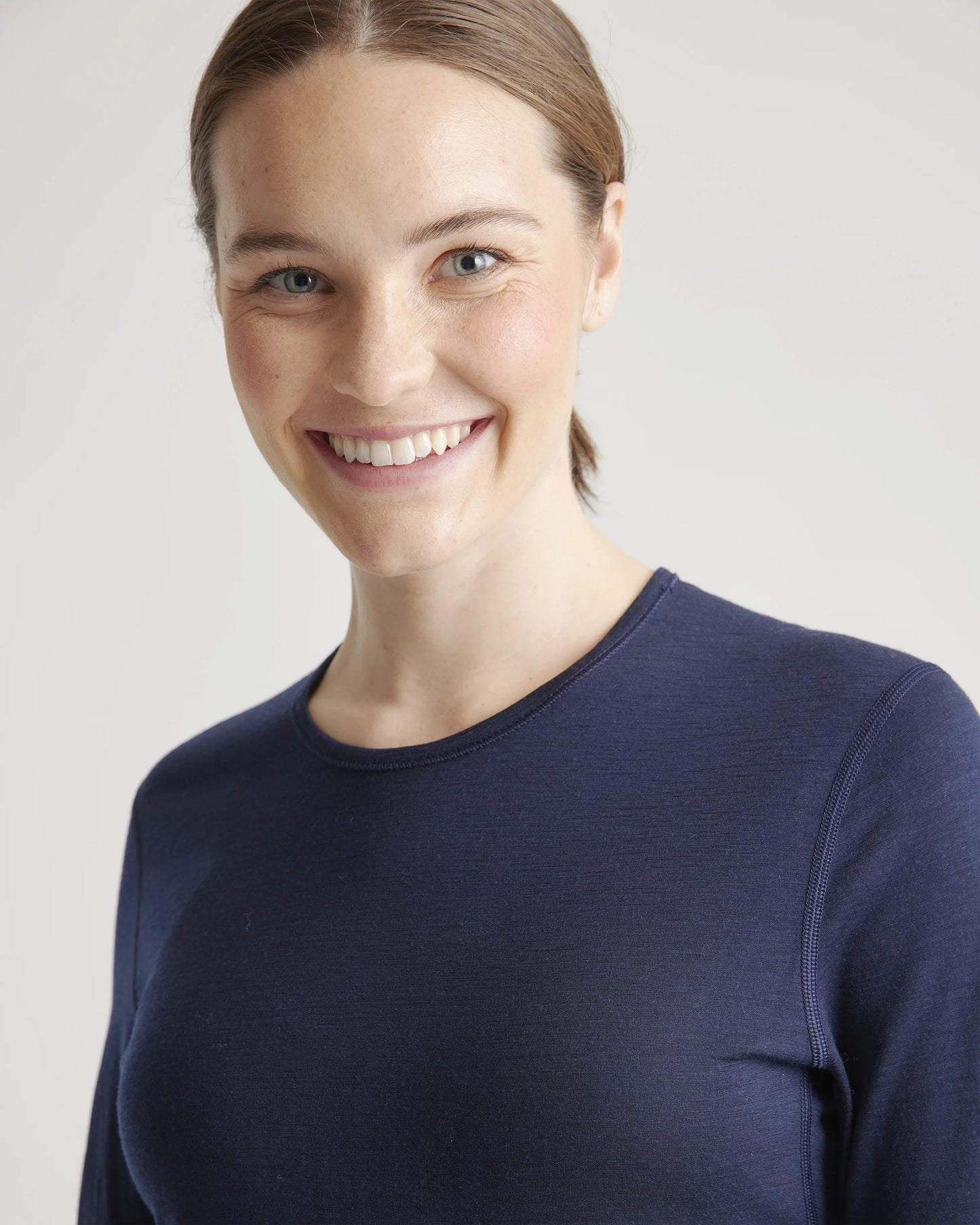 100% Merino Wool All-Season Long Sleeve Base Layer - XS / Black