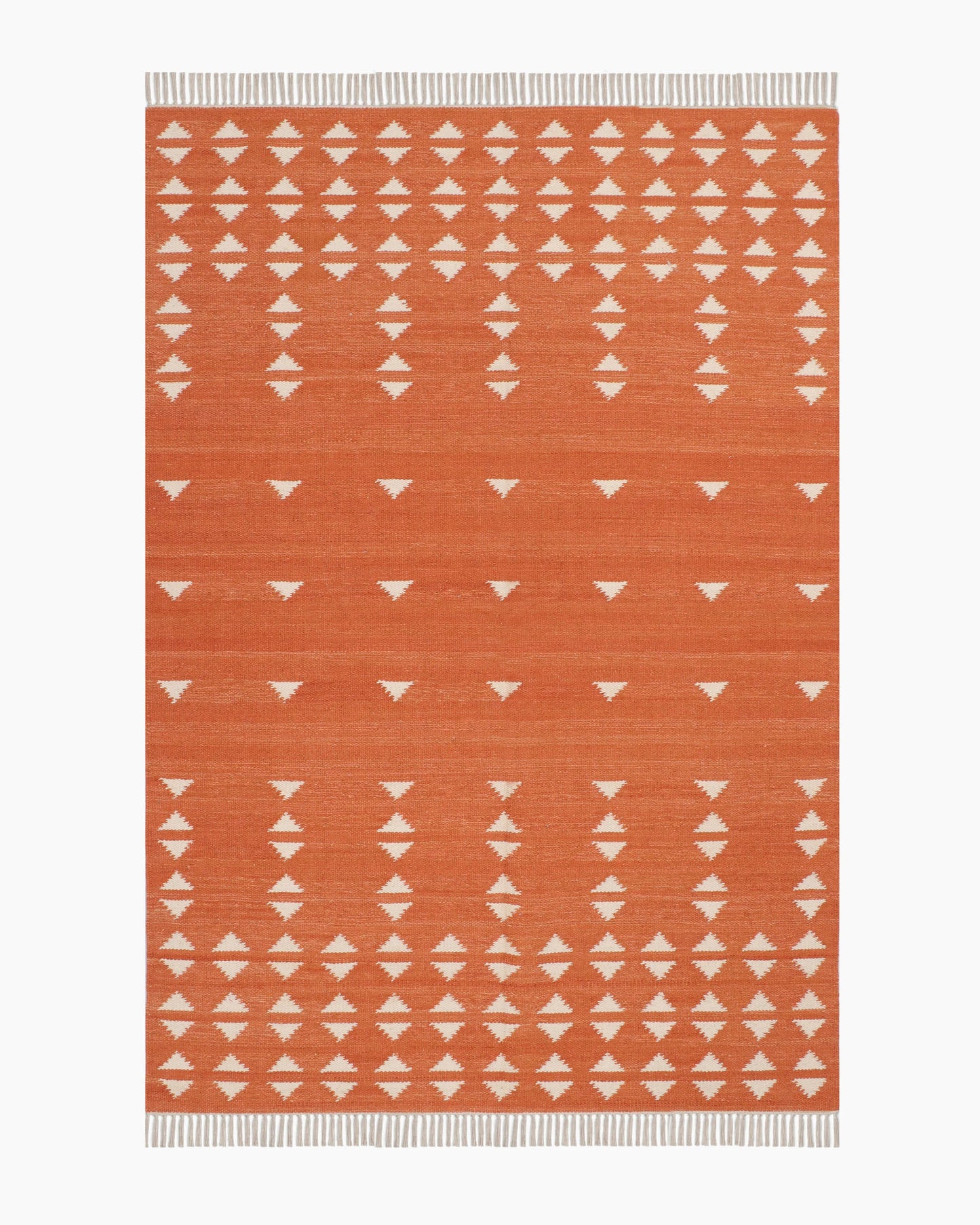 Shay Wool Kilim Rug - 3' x 5' / Brick