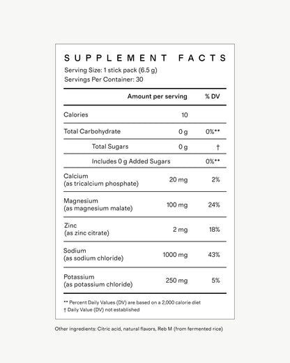 Recovery Zero Sugar Hydration - One Size / Variety Pack