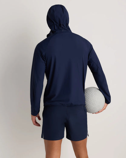 Packable Performance Training Jacket - S / Storm Blue