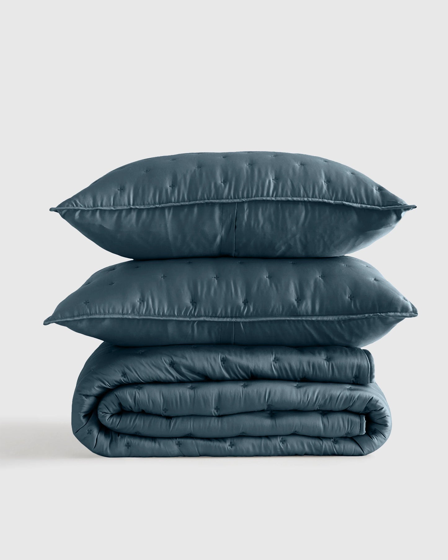 Bamboo Dream Quilt Set - Twin / Sage