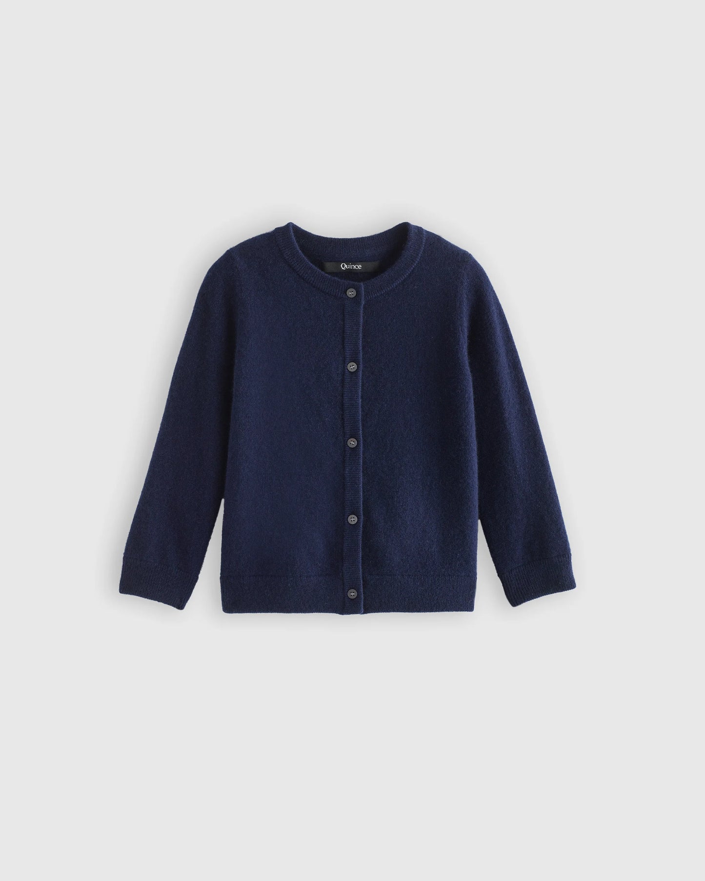 Washable Cashmere Cardigan - 2T / True Navy