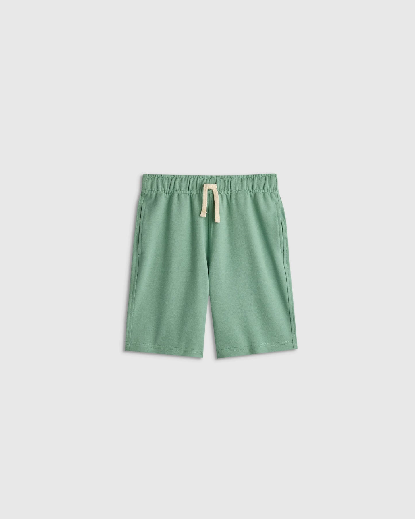 Organic Cotton French Terry Short - 6 / Heather Grey