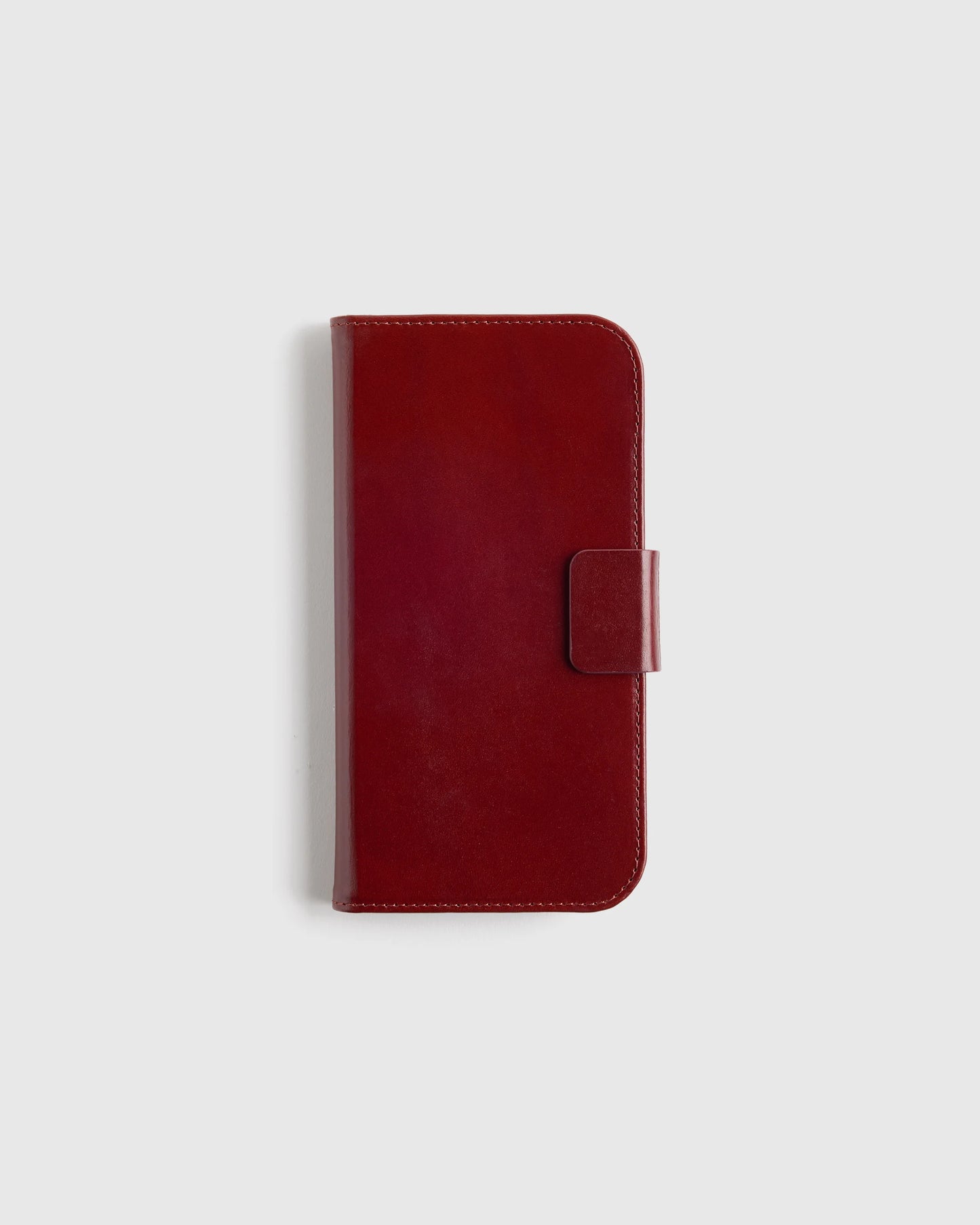 Italian Leather Phone 2-in-1 Folio Case - 17 Pro / Black