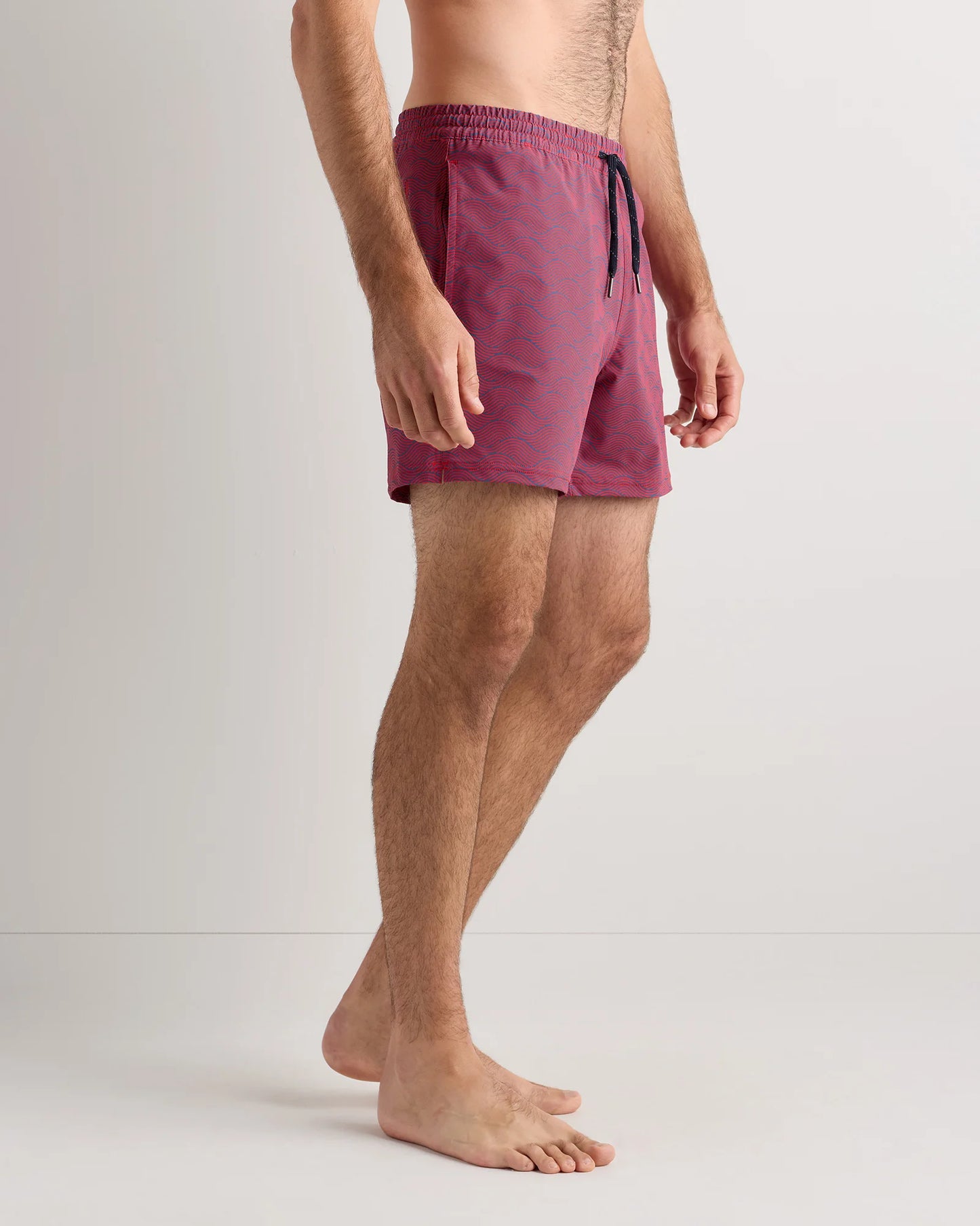 Italian Swim Trunks - 5.5" - XS / Navy Diamond Geo