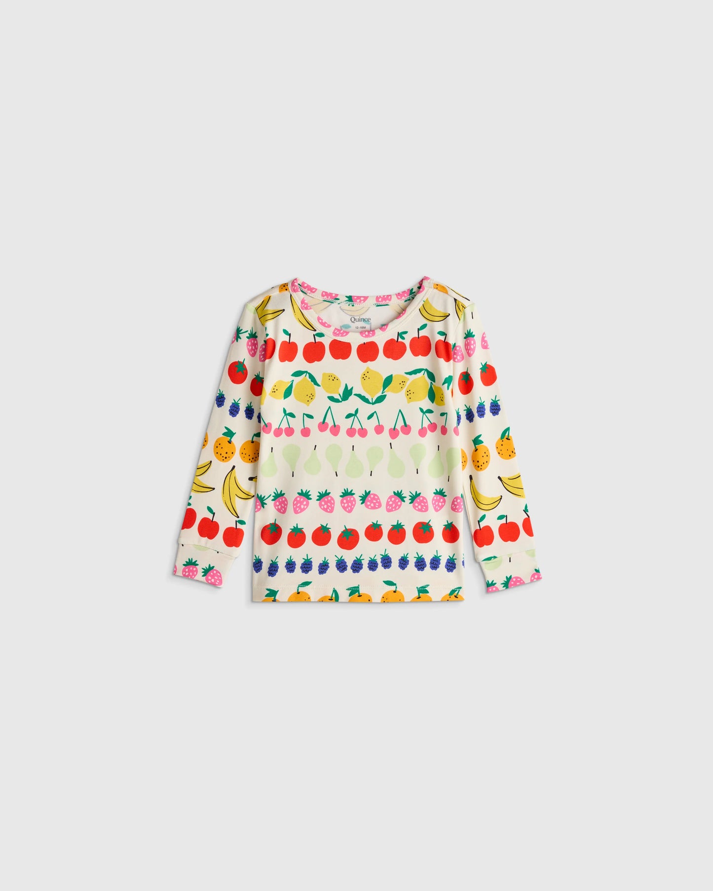 Bamboo Long Sleeve and Pant Pajama Set - 12-18M / Wildflower Dreams