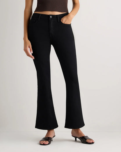 Luna Stretch Flare Jeans - 24 / Black