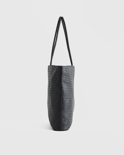 Siena Handwoven Tote - One Size / Taupe