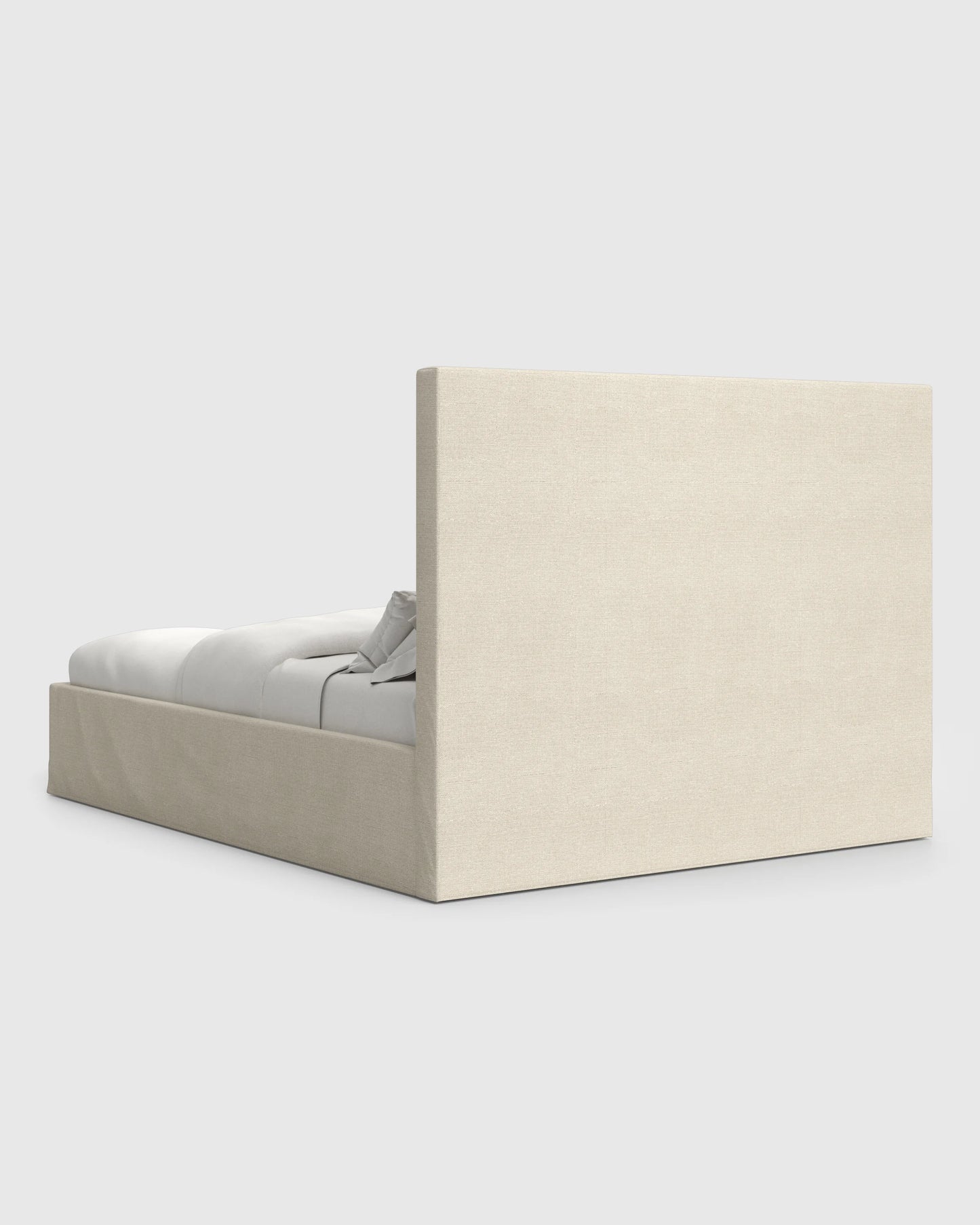Slipcover Bed in 100% Linen - Full / Flax