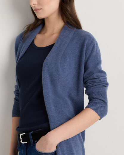 Mongolian Cashmere Duster Cardigan Sweater - XS / Oatmeal