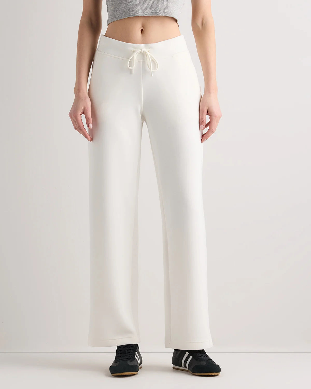 CloudComfort Wide Leg Pants - XS / Pebble Beige