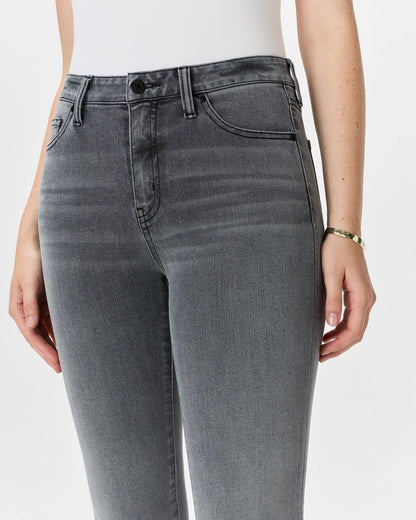 Bella Stretch Straight Jeans - 24 / Twilight Blue Fray