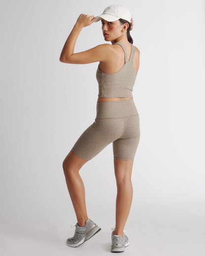 Ultra-Soft Bike Short - XS / Heather Espresso