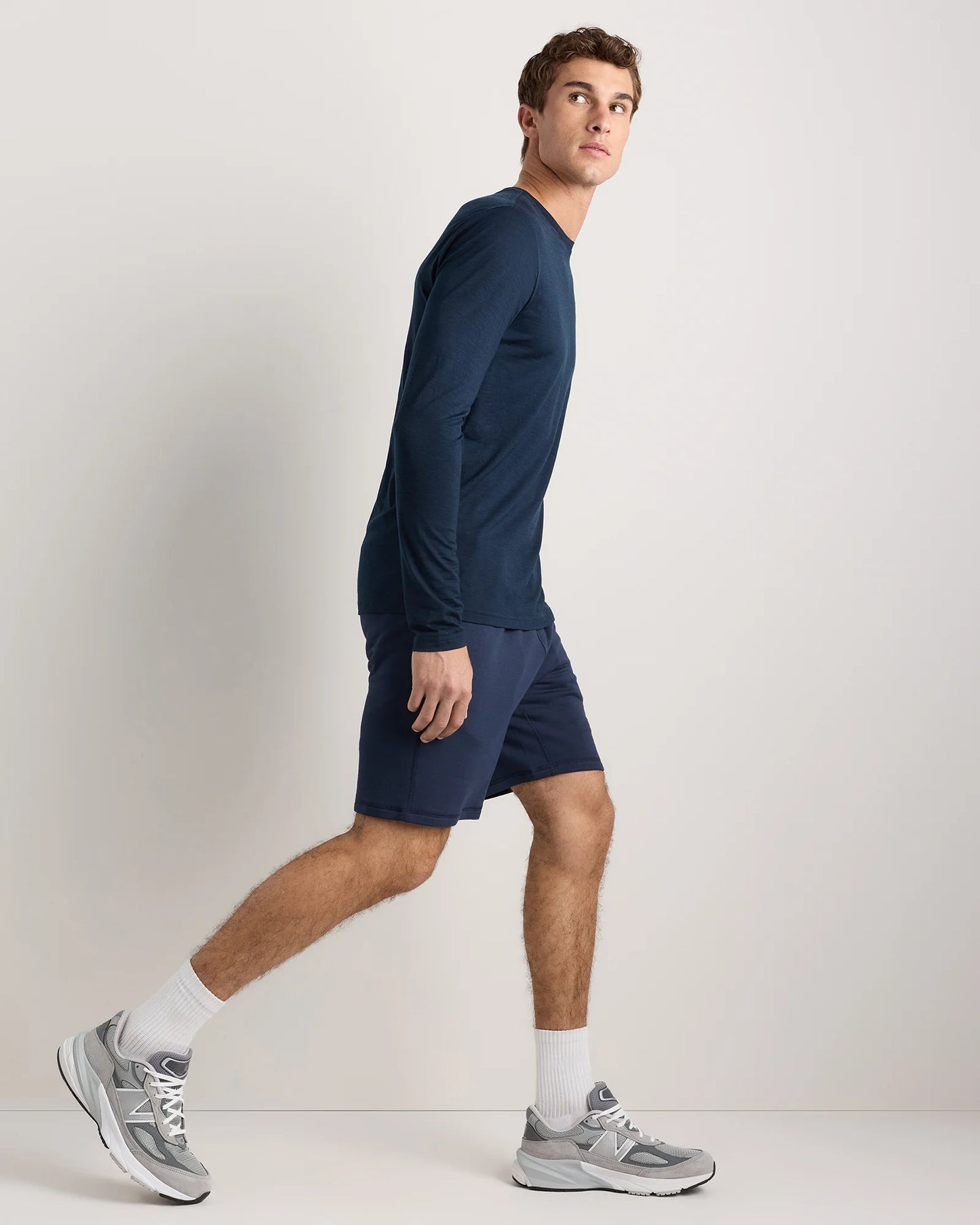 Supersoft Fleece 7.5" Sweatshorts - S / Heather Oatmeal