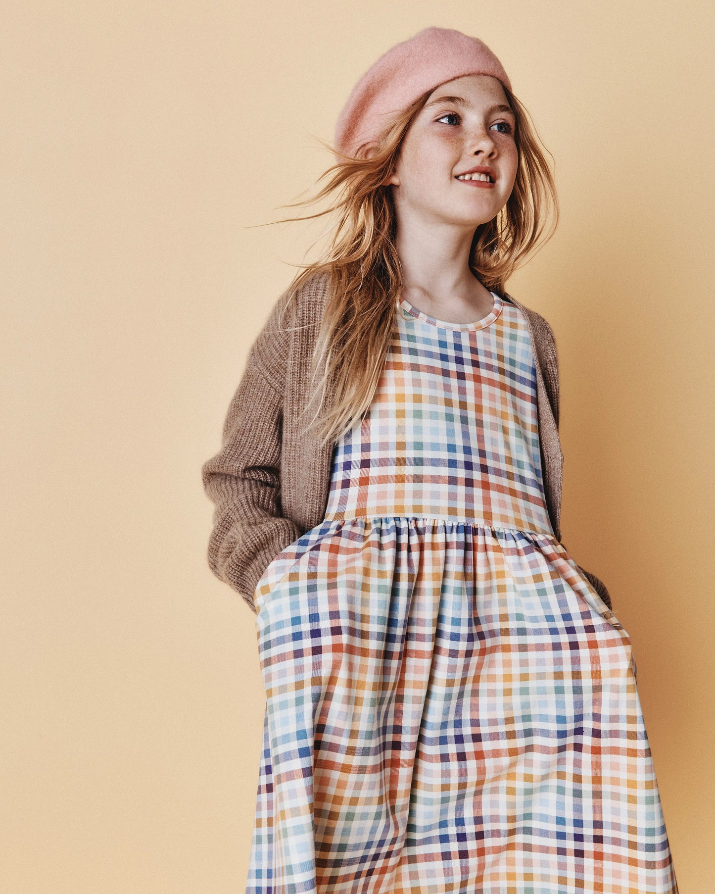 Organic Cotton Skater Dress - 6 / Sweet Cherries