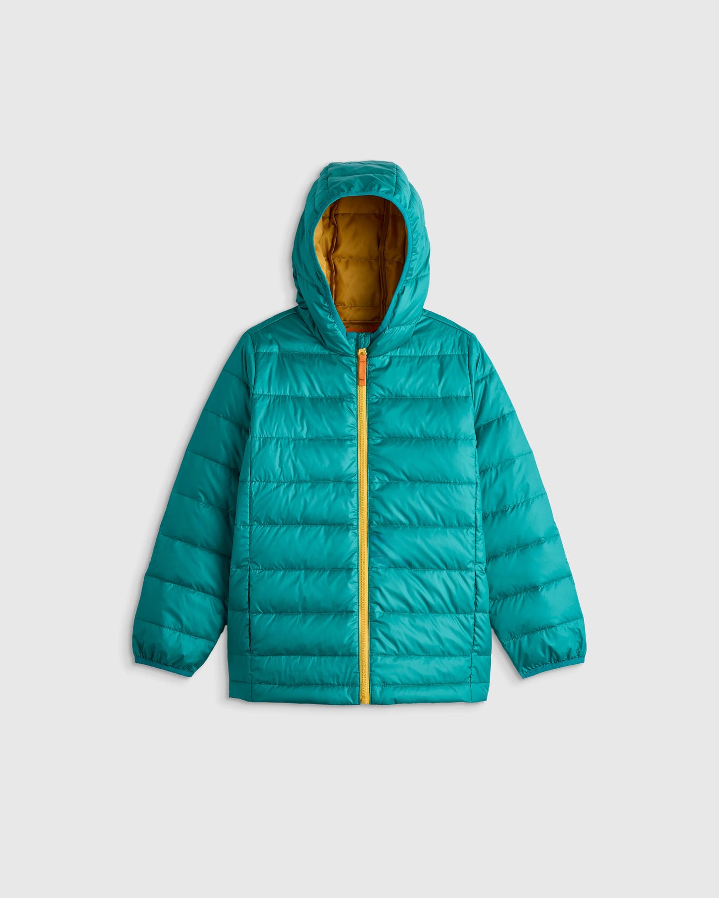Lightweight Down Hooded Puffer Jacket - 2T / Tidepool