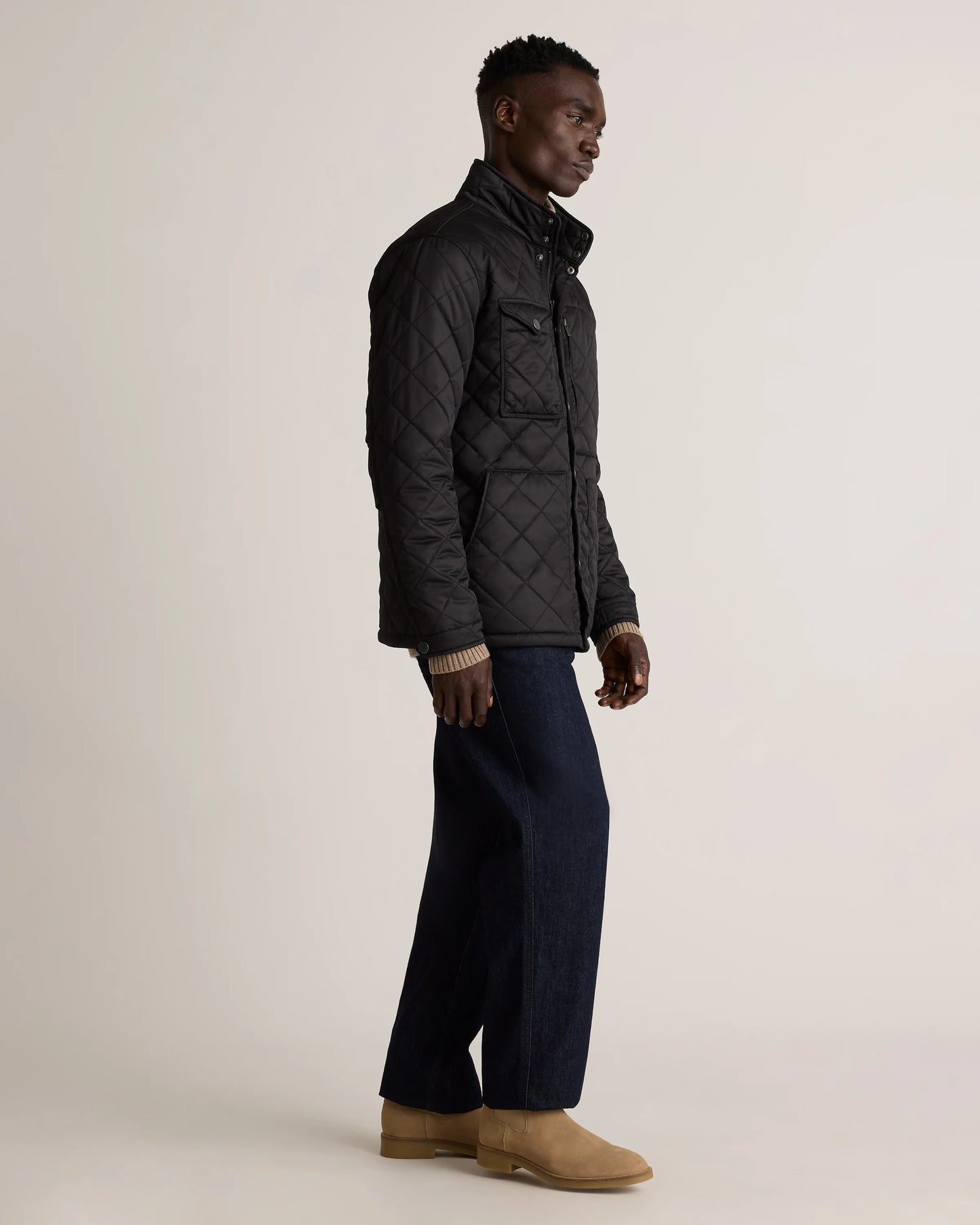 Featherless Quilted Utility Jacket - S / Verdant Pine