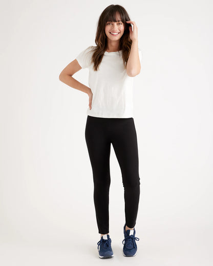 Ultra-Stretch Ponte Skinny Pants - XS / Charcoal