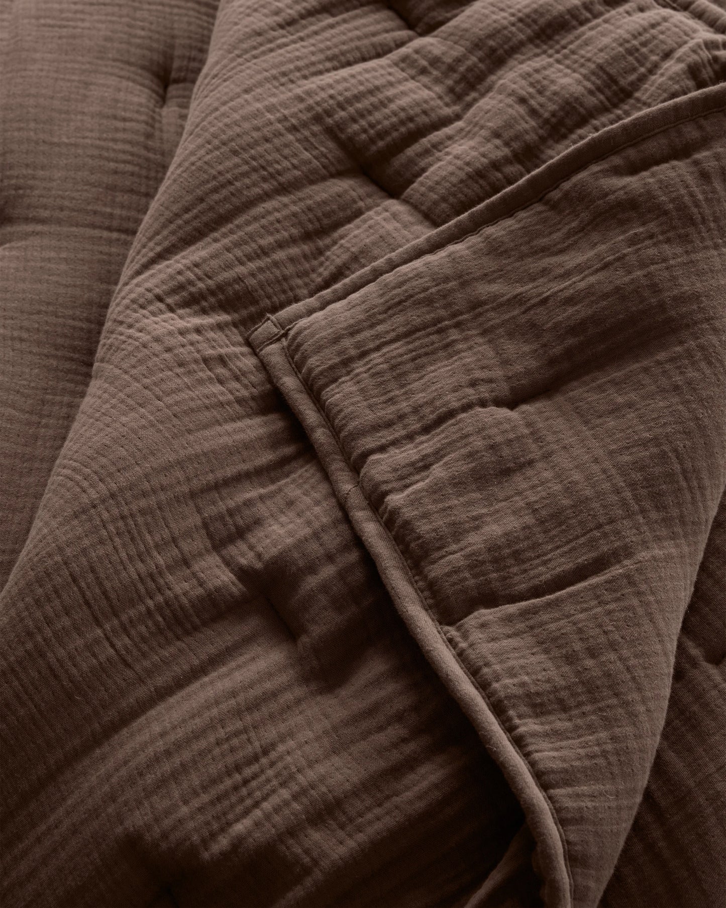 Organic Cotton Gauze Dream Quilt Set - Twin / Dried Sage