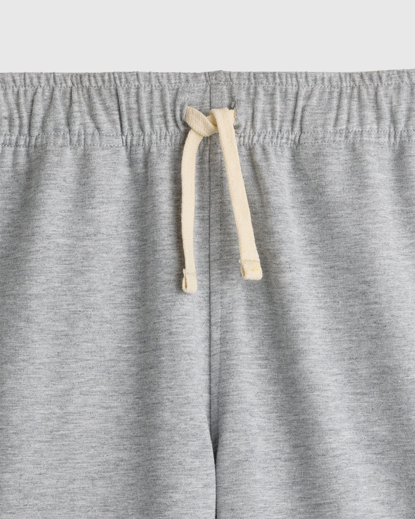 Organic Cotton French Terry Short - 6 / Heather Grey