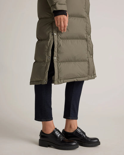Responsible Down Long Puffer Jacket - XS / Black