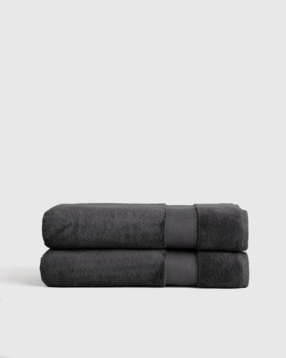 Turkish Ultra Plush Bath Sheet (Set of 2) - One Size / White