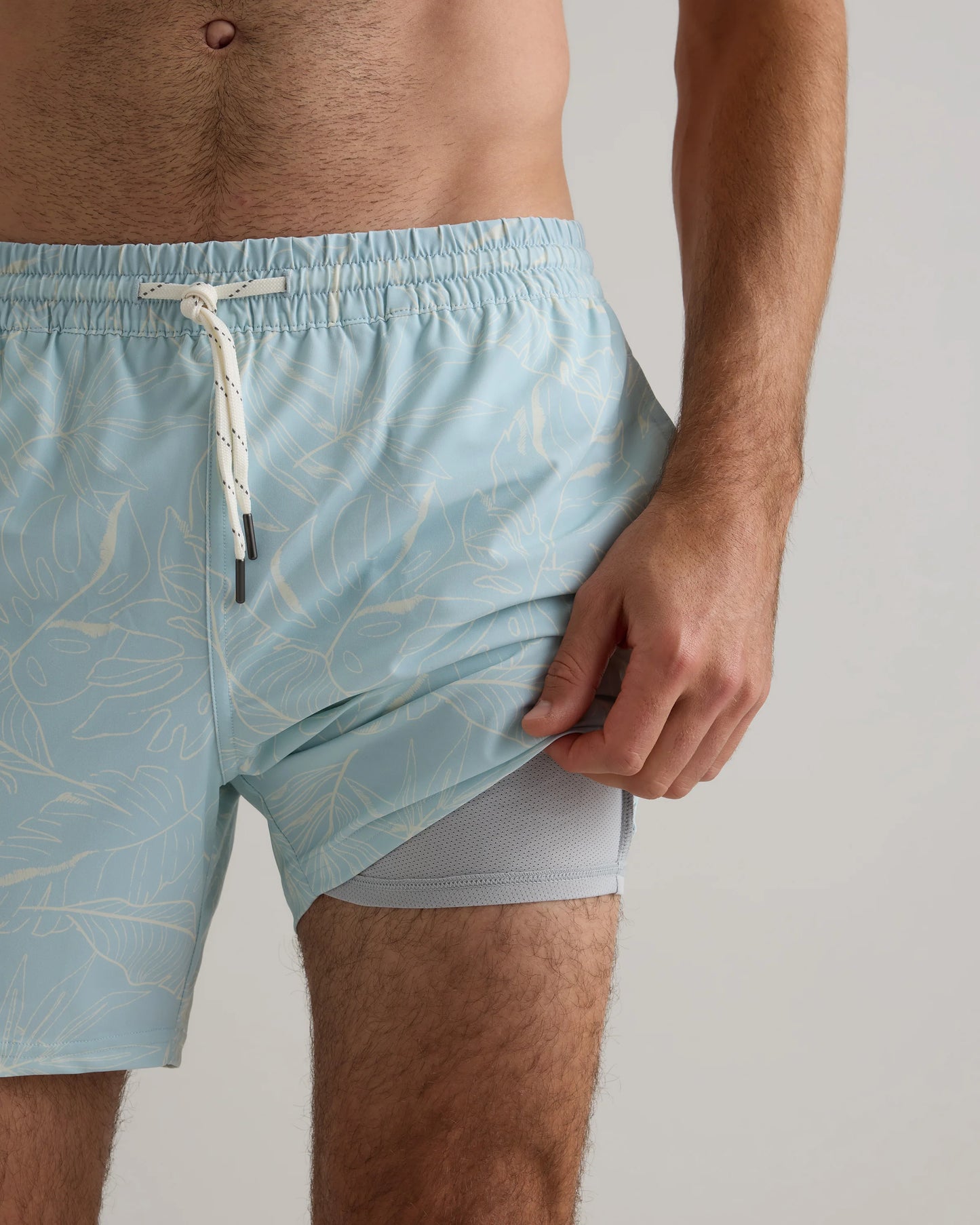 Italian Swim Trunks - 5.5" - XS / Navy Diamond Geo