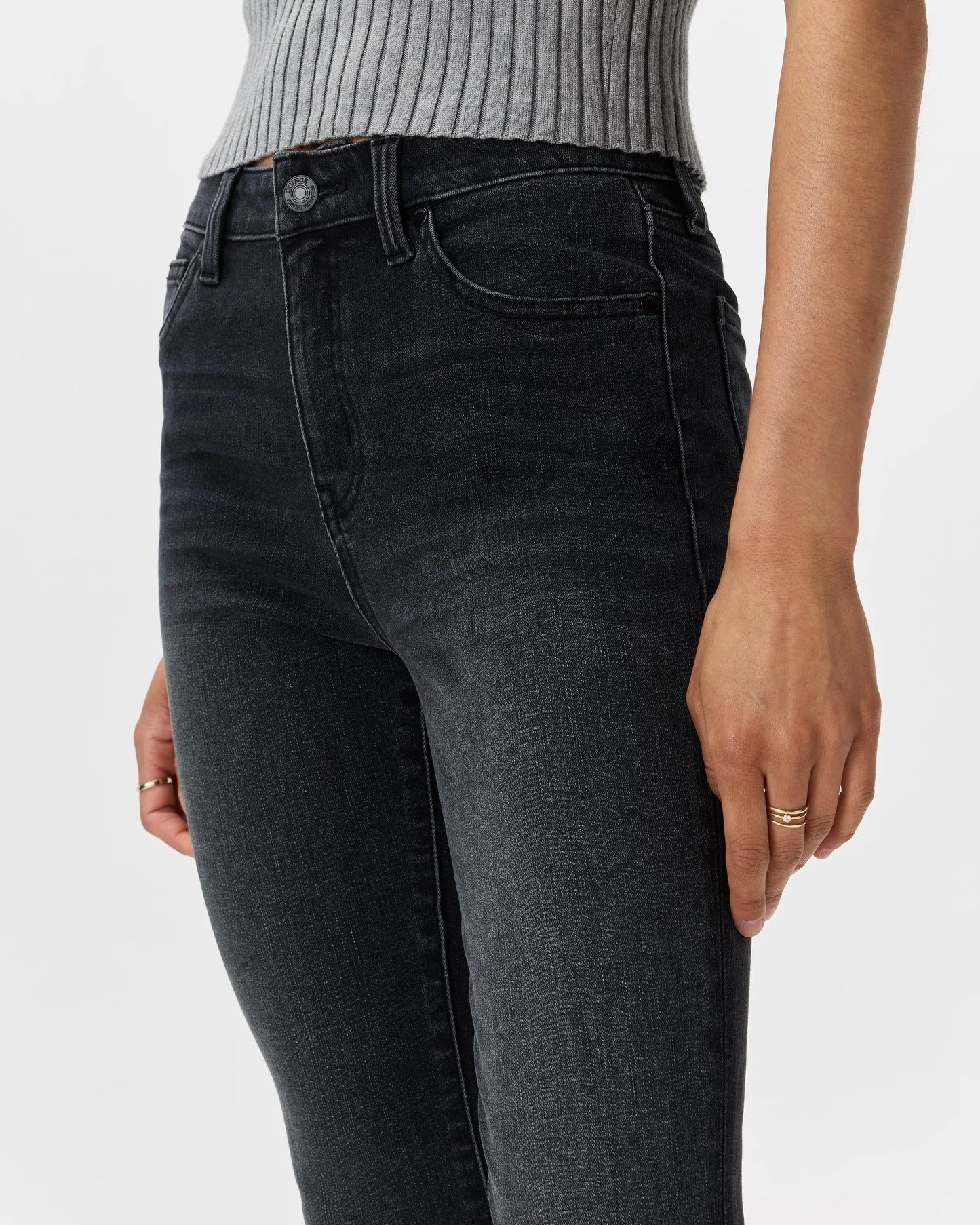 Bella Stretch Skinny Jeans - 24 / Black