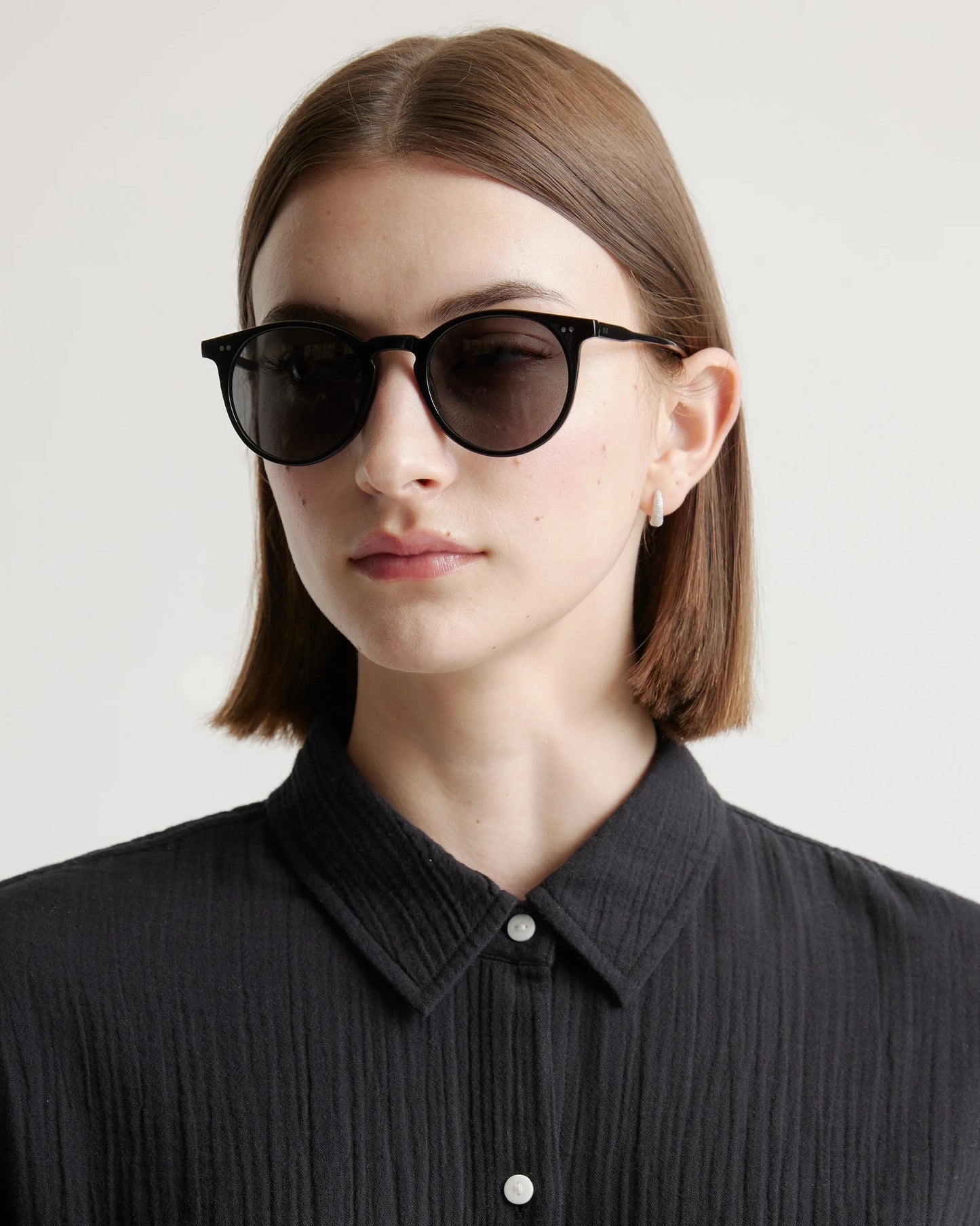 Noah Polarized Acetate Sunglasses - Standard / Tortoise with Brown lens