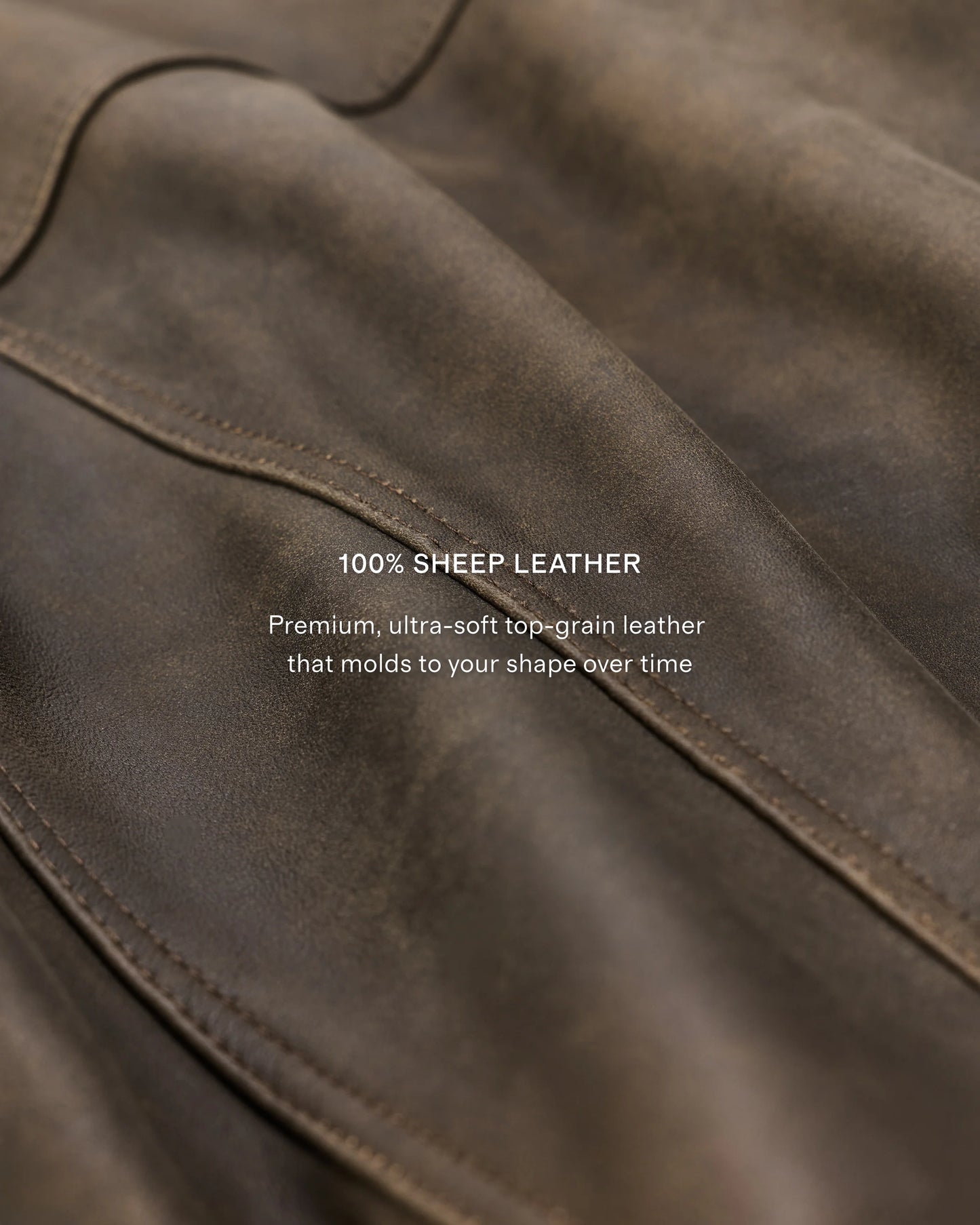 100% Leather Oversized Biker Jacket - XS / True Black