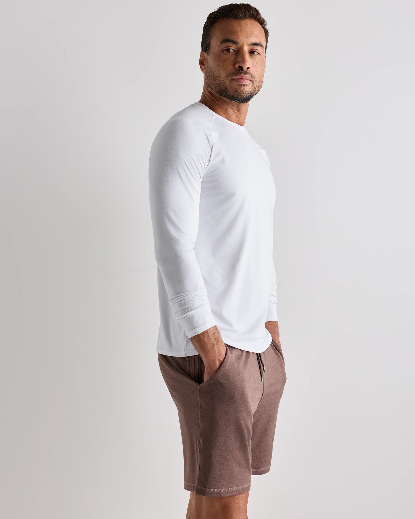 Flowknit Breeze Performance Long Sleeve Tee - XS / Heather Grey