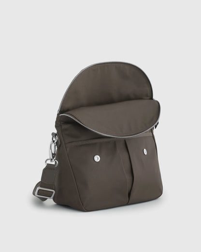 Revive Nylon Foldover Crossbody - One Size / Olive