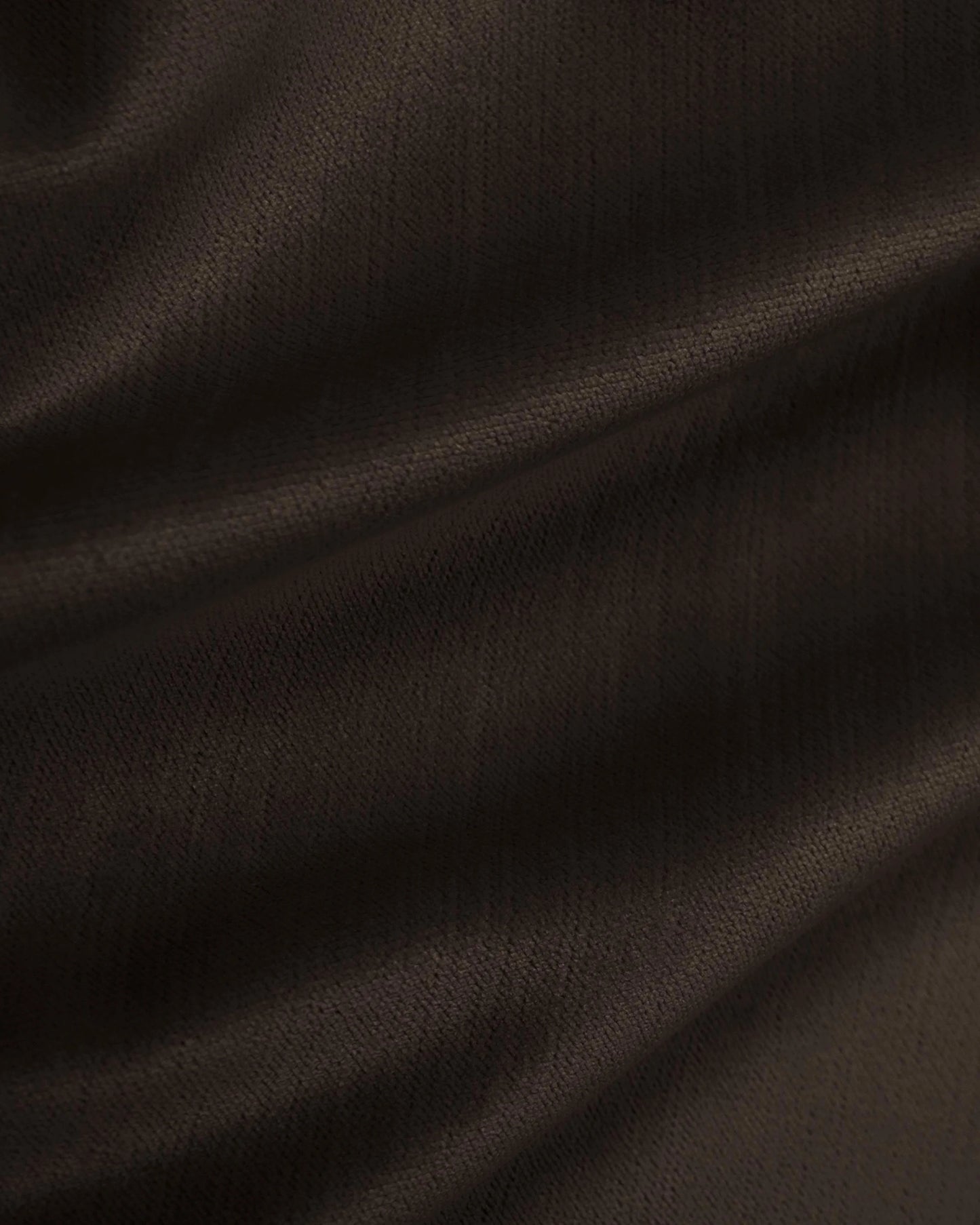 Curved Bed in Performance Velvet - Full / Walnut