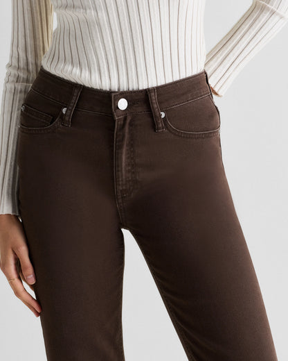 Bella Stretch Straight Jeans - 24 / Twilight Blue Fray