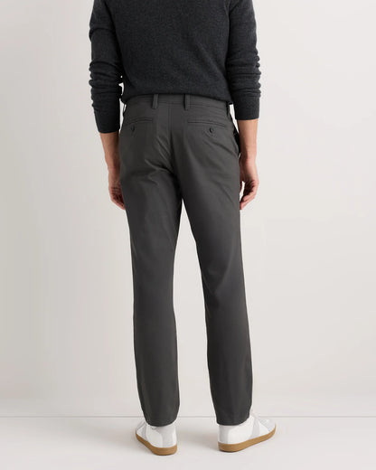 Organic Cotton Stretch Chino Pants - Straight - 30X30 / Stone