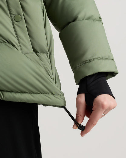 Responsible Down Puffer Jacket - XS / Sea Spray Green